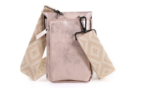Rose gold telefoon en schoudertasje "Soest" - Afbeelding 2