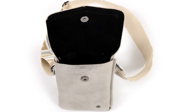 Silver telefoon - schoudertasje "Soest" - Afbeelding 5