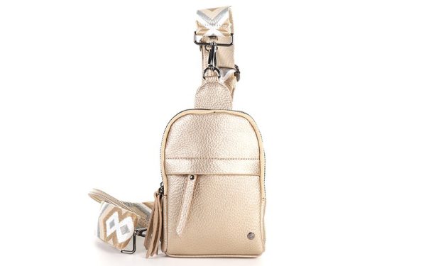 Champagne Crossbodytas "Bakkum"