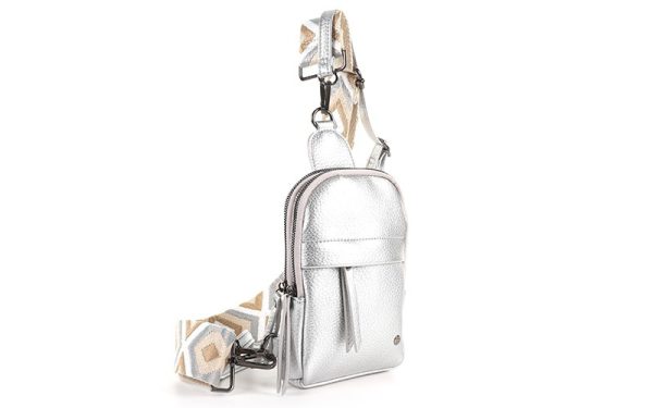 Silver crossbodytas "Bakkum" - Afbeelding 2