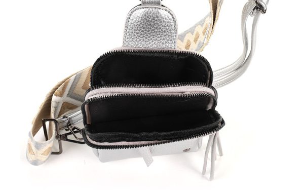 Silver crossbodytas "Bakkum" - Afbeelding 4