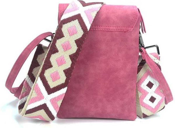 Rose telefoon - schoudertasje "Soest" - Afbeelding 4